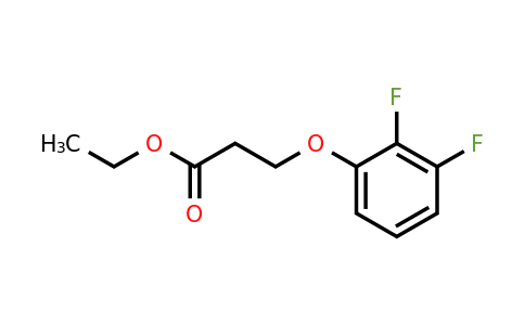 1341463-72-6 | Ethyl 3-(2,3-difluorophenoxy)propanoate