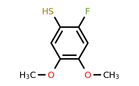 1341772-30-2 | 4,5-Dimethoxy-2-fluorothiophenol