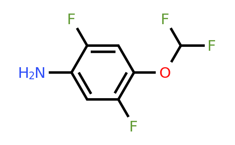 1341923-15-6 | 2,5-Difluoro-4-(difluoromethoxy)aniline