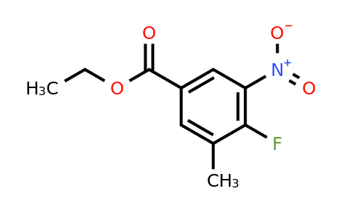 1342580-15-7 | Ethyl 4-fluoro-3-methyl-5-nitrobenzoate