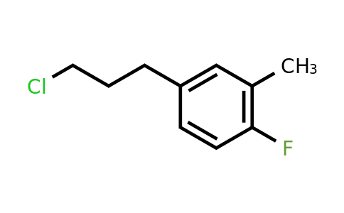 1342600-36-5 | 5-(3-Chloropropyl)-2-fluorotoluene
