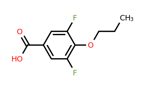 1342624-55-8 | 3,5-Difluoro-4-propoxybenzoic acid