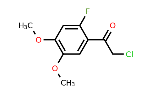 1343469-66-8 | 4',5'-Dimethoxy-2'-fluorophenacyl chloride