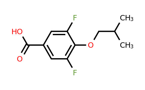 1343670-92-7 | 3,5-Difluoro-4-isobutoxybenzoic acid