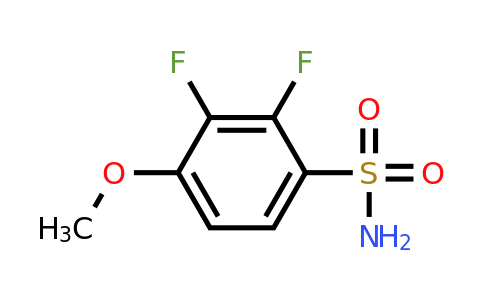 1343733-54-9 | 2,3-Difluoro-4-methoxybenzenesulfonamide