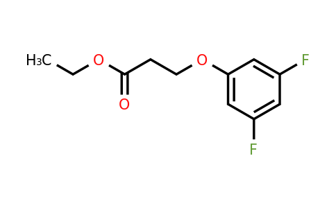 1344331-21-0 | Ethyl 3-(3,5-difluorophenoxy)propanoate