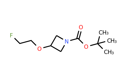 1344700-63-5 | tert-Butyl 3-(2-fluoroethoxy)azetidine-1-carboxylate
