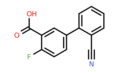1345471-31-9 | 5-(2-Cyanophenyl)-2-fluorobenzoic acid
