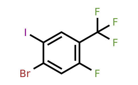 1345472-21-0 | 1-Bromo-5-fluoro-2-iodo-4-(trifluoromethyl)benzene