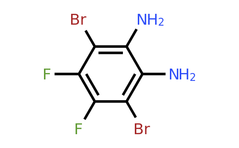 1345627-73-7 | 3,6-Dibromo-4,5-difluorobenzene-1,2-diamine