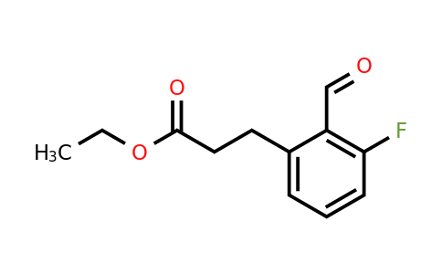 1346004-41-8 | Ethyl 3-fluoro-2-formylphenylpropanoate