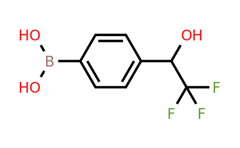 1346526-55-3 | (4-(2,2,2-Trifluoro-1-hydroxyethyl)phenyl)boronic acid