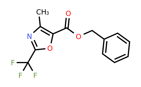 1346526-84-8 | Benzyl 4-methyl-2-(trifluoromethyl)oxazole-5-carboxylate