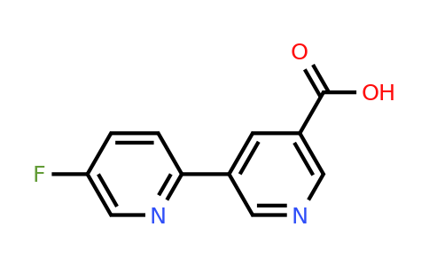 1346686-87-0 | 5-Fluoro-[2,3'-bipyridine]-5'-carboxylic acid