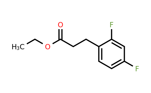 134672-69-8 | Ethyl 3-(2',4'-difluorophenyl)propionate