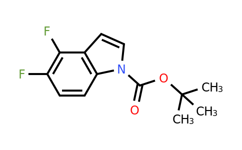 1346809-17-3 | tert-Butyl 4,5-difluoro-1H-indole-1-carboxylate