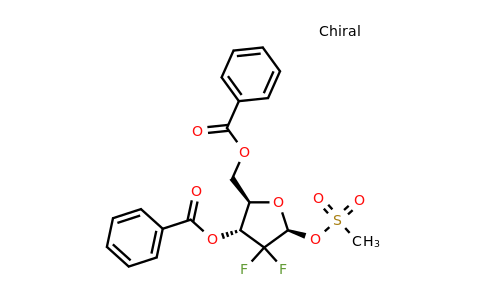 134877-43-3 | ((2R,3R,5S)-3-(Benzoyloxy)-4,4-difluoro-5-((methylsulfonyl)oxy)tetrahydrofuran-2-yl)methyl benzoate