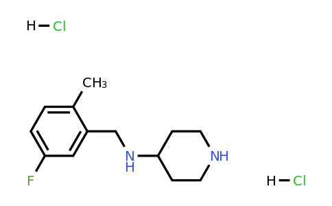 1349708-83-3 | N-(5-Fluoro-2-methylbenzyl)piperidin-4-amine dihydrochloride