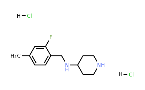 1349717-25-4 | N-(2-Fluoro-4-methylbenzyl)piperidin-4-amine dihydrochloride