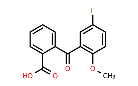 135030-71-6 | 2-(5-Fluoro-2-methoxybenzoyl)benzoic acid