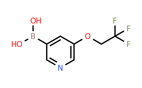 1350513-17-5 | (5-(2,2,2-Trifluoroethoxy)pyridin-3-yl)boronic acid