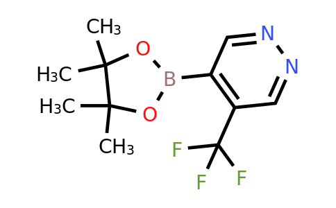 1350626-28-6 | 4-(4,4,5,5-Tetramethyl-1,3,2-dioxaborolan-2-yl)-5-(trifluoromethyl)pyridazine