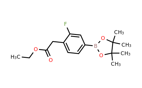 1351500-37-2 | 2-Fluoro-4-(4,4,5,5-tetramethyl-1,3,2-dioxaborolan-2-yl)-benzeneacetic acid, ethyl ester