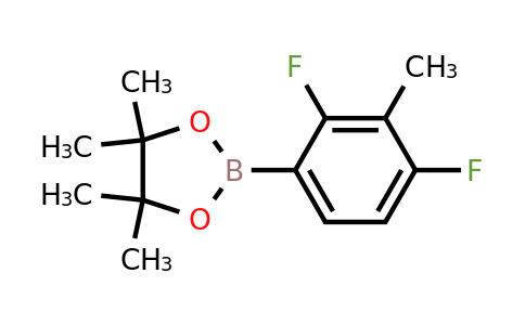 1351985-05-1 | 2-(2,4-difluoro-3-methylphenyl)-4,4,5,5-tetramethyl-1,3,2-dioxaborolane