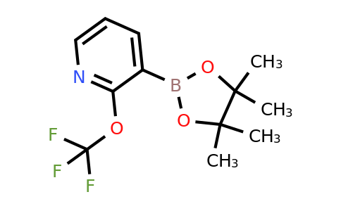 1352135-21-7 | 3-(4,4,5,5-tetramethyl-1,3,2-dioxaborolan-2-yl)-2-(trifluoromethoxy)pyridine