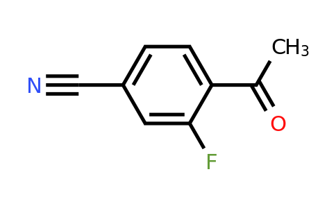 1352144-78-5 | 4-Acetyl-3-fluorobenzonitrile