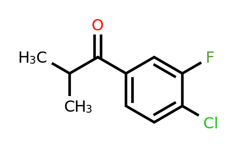 1352209-74-5 | 1-(4-Chloro-3-fluorophenyl)-2-methylpropan-1-one