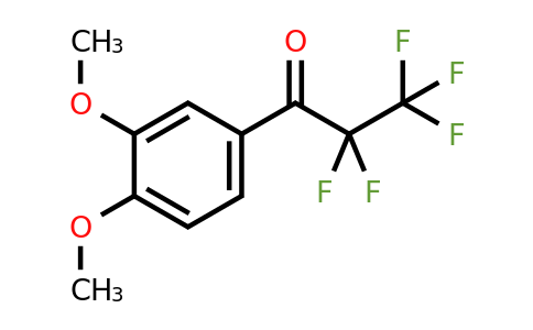 1352217-17-4 | 1-(3,4-Dimethoxyphenyl)-2,2,3,3,3-pentafluoropropan-1-one