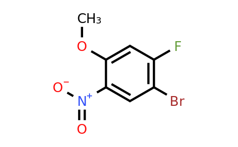 1352244-77-9 | 1-Bromo-2-fluoro-4-methoxy-5-nitrobenzene