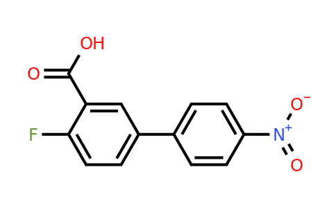 1352317-91-9 | 2-Fluoro-5-(4-nitrophenyl)benzoic acid