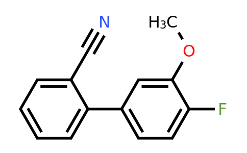 1352318-04-7 | 2-(4-Fluoro-3-methoxyphenyl)benzonitrile