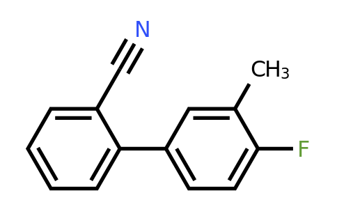 1352318-20-7 | 2-(4-Fluoro-3-methylphenyl)benzonitrile