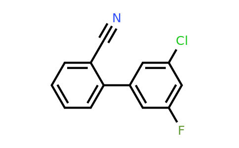1352318-29-6 | 2-(3-Chloro-5-fluorophenyl)benzonitrile