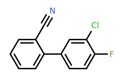 1352318-35-4 | 2-(3-Chloro-4-fluorophenyl)benzonitrile