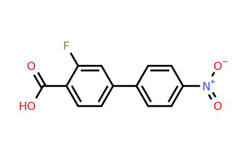 1352318-47-8 | 2-Fluoro-4-(4-nitrophenyl)benzoic acid