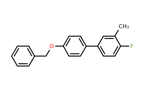 1352318-66-1 | 4'-(Benzyloxy)-4-fluoro-3-methylbiphenyl