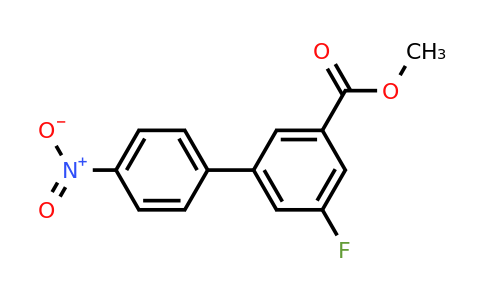 1352318-67-2 | Methyl 5-fluoro-4'-nitro-[1,1'-biphenyl]-3-carboxylate