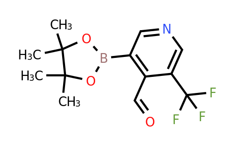 1352730-23-4 | 3-(4,4,5,5-Tetramethyl-1,3,2-dioxaborolan-2-yl)-5-(trifluoromethyl)isonicotinaldehyde
