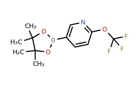 1352741-13-9 | 5-(4,4,5,5-Tetramethyl-1,3,2-dioxaborolan-2-yl)-2-(trifluoromethoxy)pyridine