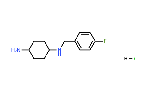 1353946-54-9 | N-(4-Fluoro-benzyl)-cyclohexane-1,4-diamine hydrochloride