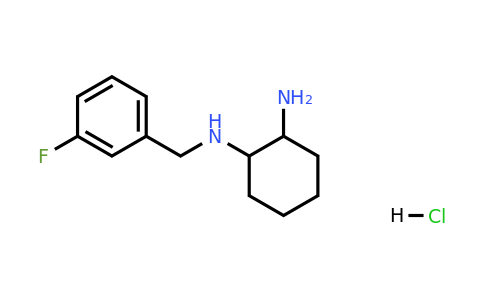 1353954-71-8 | N-(3-Fluoro-benzyl)-cyclohexane-1,2-diamine; hydrochloride