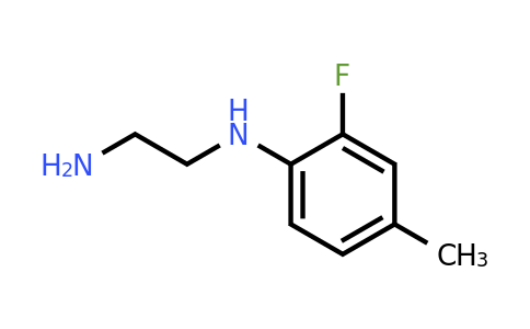 1353964-38-1 | N1-(2-Fluoro-4-methylphenyl)ethane-1,2-diamine