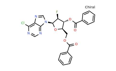 135473-15-3 | ((2R,3R,4S,5R)-3-(Benzoyloxy)-5-(6-chloro-9H-purin-9-yl)-4-fluorotetrahydrofuran-2-yl)methyl benzoate