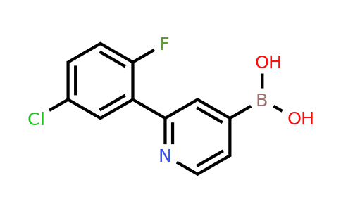 1354758-81-8 | (2-(5-Chloro-2-fluorophenyl)pyridin-4-yl)boronic acid