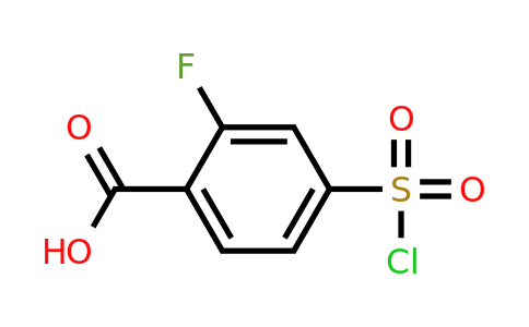 1354962-26-7 | 4-(Chlorosulfonyl)-2-fluorobenzoic acid