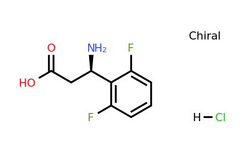 1354970-44-7 | (3R)-3-Amino-3-(2,6-difluorophenyl)propanoic acid hydrochloride